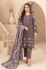 LIQA Embroidered Digital Printed Lawn 3 PC Stitched